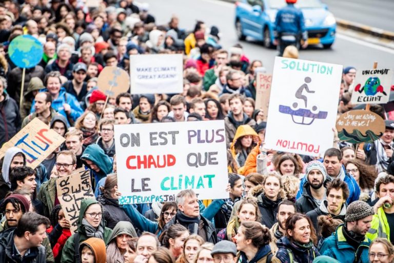 Marche pour le climat: la mobilisation des jeunes grandit en Belgique