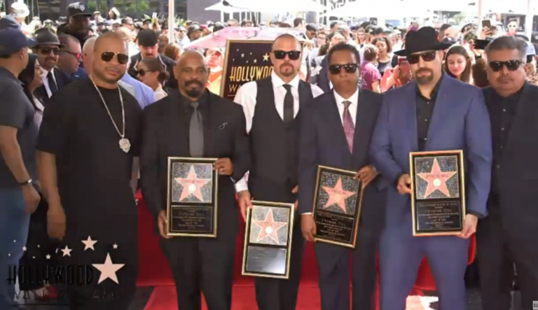 Le groupe de hip-hop latino Cypress Hill dévoile son étoile à Hollywood
