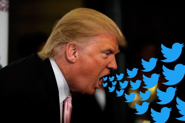 Trump s&rsquo;en prend à nouveau à Twitter, accusé de bâillonner les conservateurs