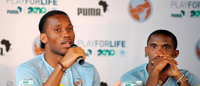 CAF: Eto&rsquo;o et Drogba deviennent collaborateurs officiels d&rsquo;Ahmad Ahmad