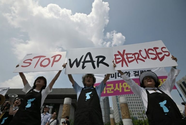 Séoul et Washington lancent leurs exercices militaires, malgré Pyongyang