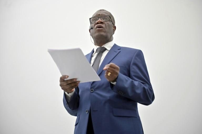 Violences sexuelles: Mukwege annonce le lancement d&rsquo;un Fonds mondial en faveur des victimes