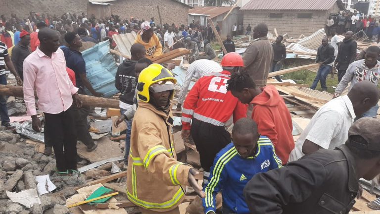 Kenya: sept écoliers tués dans l&rsquo;effondrement d&rsquo;une salle de classe à Nairobi