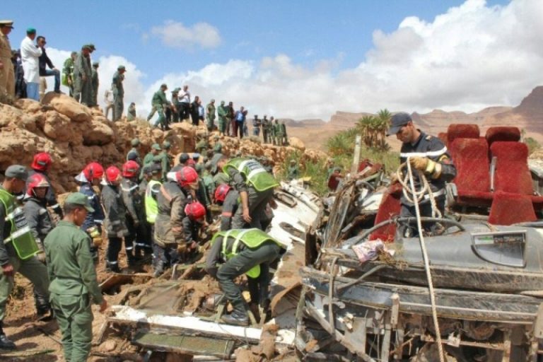 Inondations au Maroc: au moins onze morts dans un accident de bus