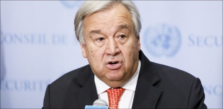 « Nous sommes en train de perdre la course » du climat, dit le chef de l&rsquo;ONU
