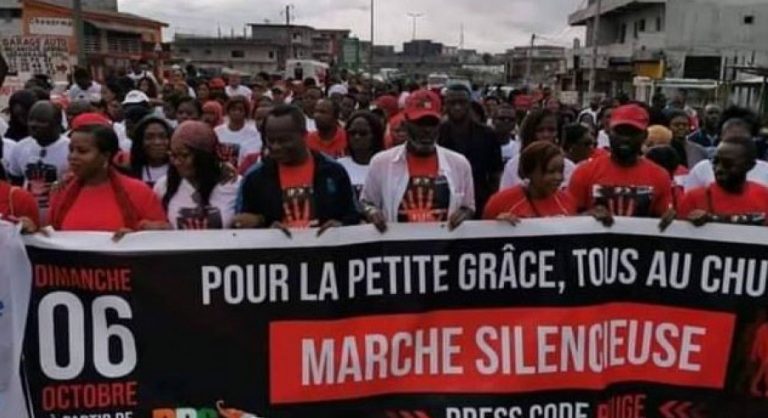 Côte d&rsquo;Ivoire: marche après le viol et la mort d&rsquo;une fillette